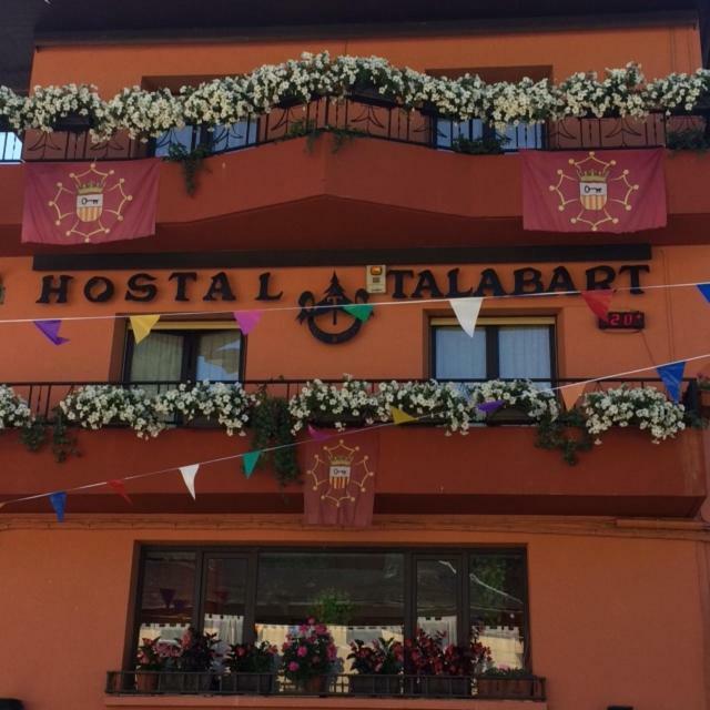 Hostal Talabart Hotel Les, Catalonia Kültér fotó